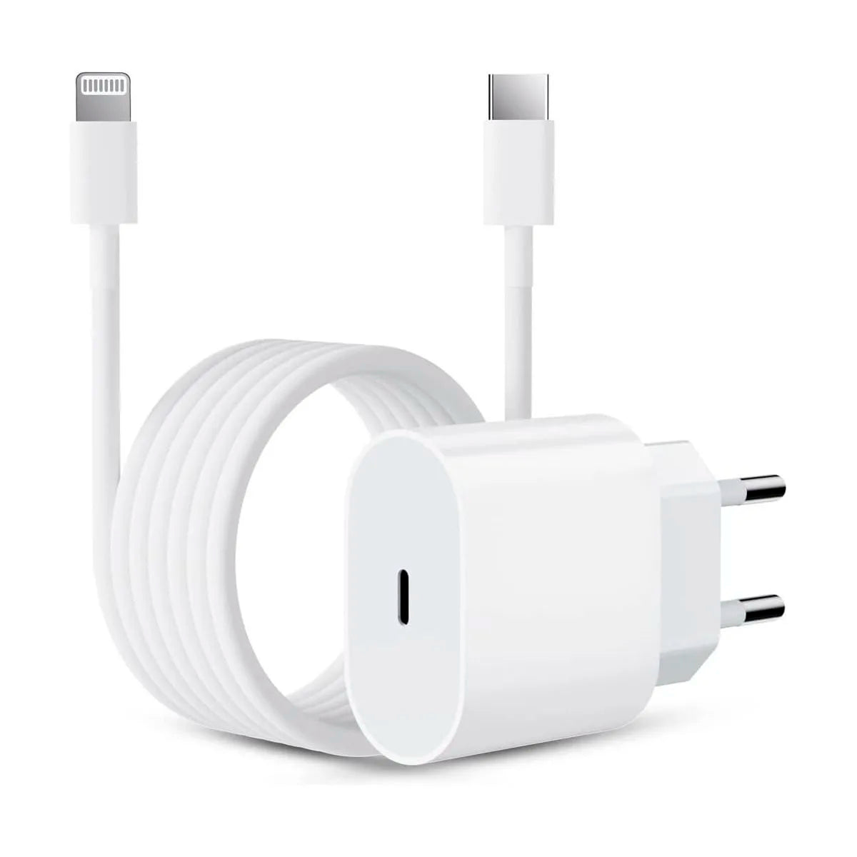 Carregador Turbo 20W USB - C Lightning - desconto mania