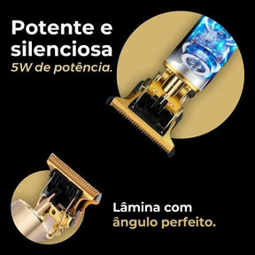 Máquina de Cortar Cabelo MasterCorte Gold - desconto mania