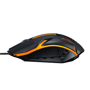 Mouse Gamer USB ALFA 3200dpi LED RGB com Fio JX - M20 - desconto mania